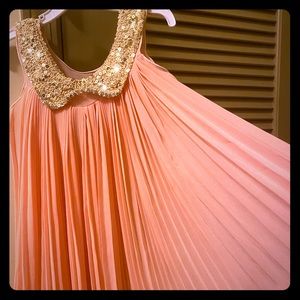 Cute, Sparkly Pleated Dress Sz 4/5